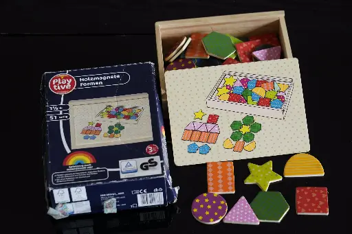 Wooden Magnets in Various Shapes